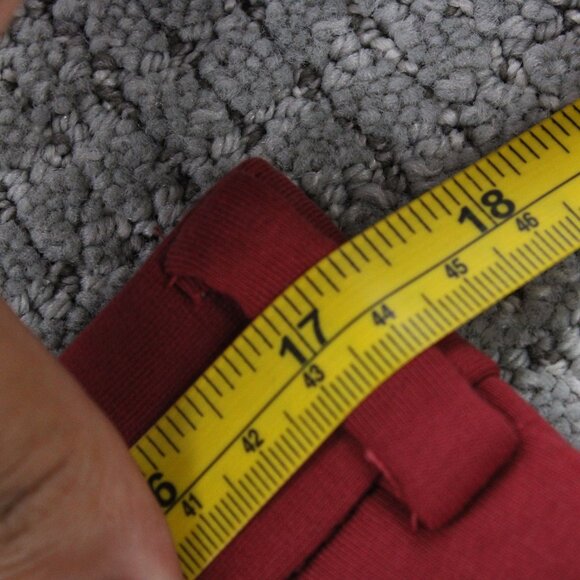 Swet Tailor Chino Shorts Mens Size 34 Red Solid Performance Lightweight NWT - Picture 7 of 10